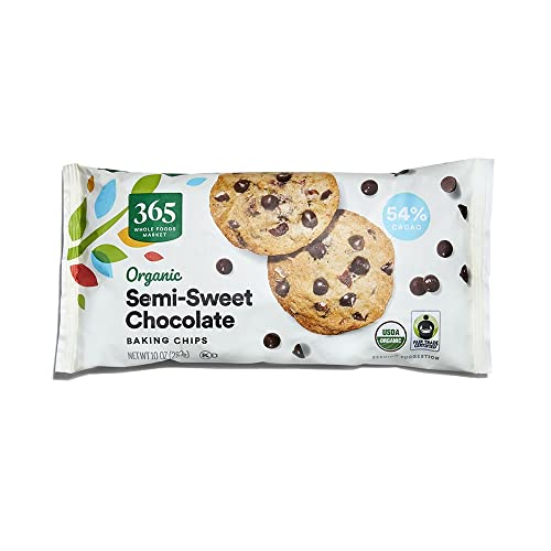 365 by Whole Foods Market, Organic Semi Sweet Chocolate Chips, 10 Oz