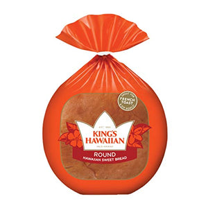 King's Hawaiian Sweet Round Bread 16 oz (Pack of 4)