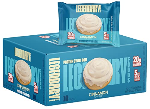 Legendary Foods High Protein Cinnamon Sweet Roll (10-pack)