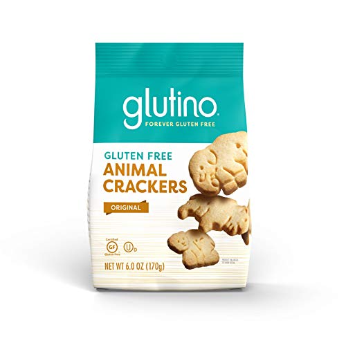 Glutino Gluten Free Animal Crackers, Original Flavor, 6 oz