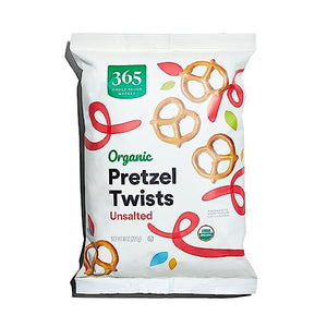 365 by Whole Foods Market, Organic Unsalted Mini Pretzel Twists, 8 oz