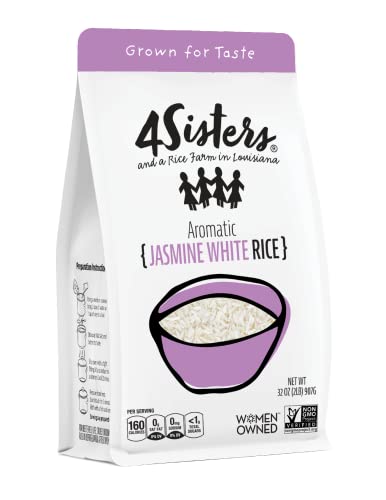 4Sisters Premium Long Grain Jasmine White Rice, 2lb