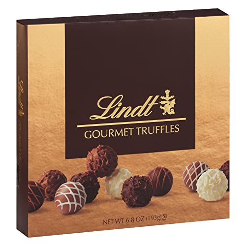 Lindt Assorted Chocolate Truffles Gift Box, 6.8 oz