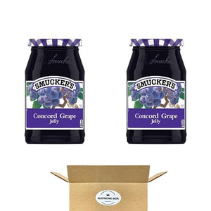 Smucker's Grape Preserve, 12oz, Pack of 2