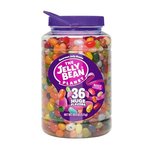 The Jelly Bean Planet 36 Huge Flavors 42.5 oz Jar