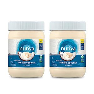 Nutiva Organic Vanilla Coconut Spread, 11.5 oz, 2 Pack