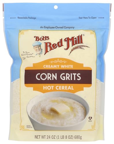 Bob's Red Mill White Corn Grits/ Polenta, 24 Oz