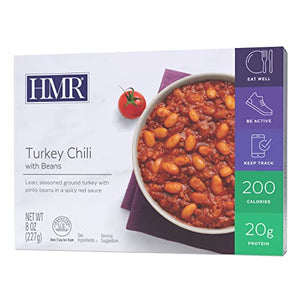 HMR Turkey Chili with Beans Entrée, 8oz (Pack of 6)