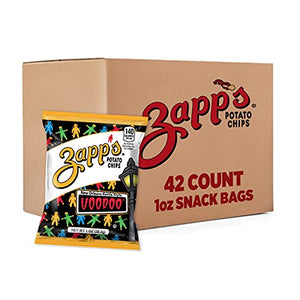 Zapp's New Orleans Voodoo Potato Chips, 42 Count