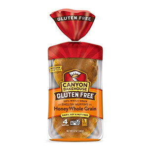 Canyon Bakehouse Gluten Free English Muffins, 12 oz