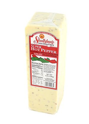 Shullsburg Creamery - Super Hot Pepper Cheese, 5 Pound