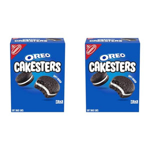 OREO Cakesters Soft Snack Cakes, 2 Packs