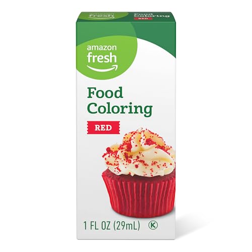 Amazon Fresh Red Food Coloring, 1oz