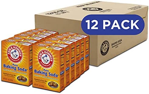 Arm & Hammer Baking Soda, 1 Pound (Pack of 12)