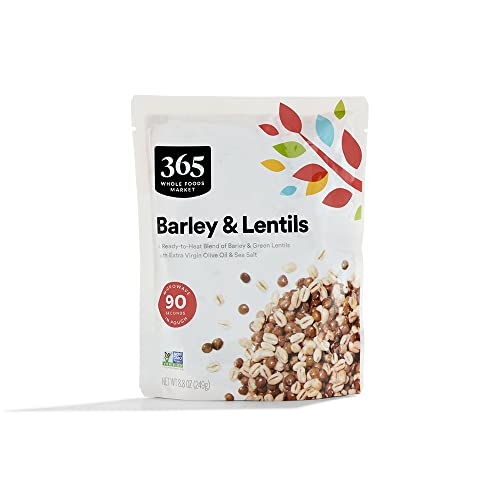 365 by Whole Foods Market, Barley & Green Lentils, 8.8 Ounce