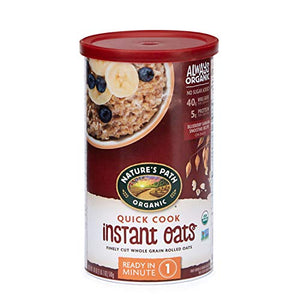 Nature's Path Instant Oats, 18 Ounce Canister (Pack of 6)