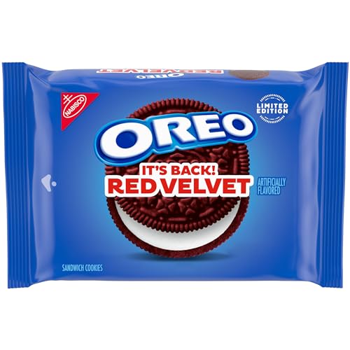 OREO Red Velvet Sandwich Cookies, 12.2 oz