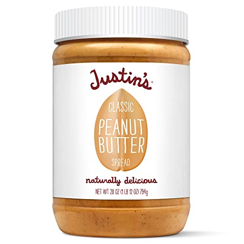 JUSTIN'S Classic No Stir Peanut Butter, 28 oz