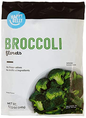 Happy Belly Frozen Broccoli Florets, 12 oz