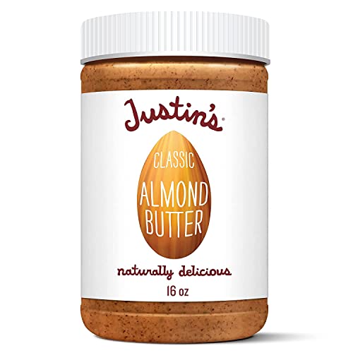 Justin's Classic Almond Butter, 16 Ounce Jar