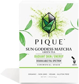 Pique Organic Sun Goddess Matcha, 28 Sticks