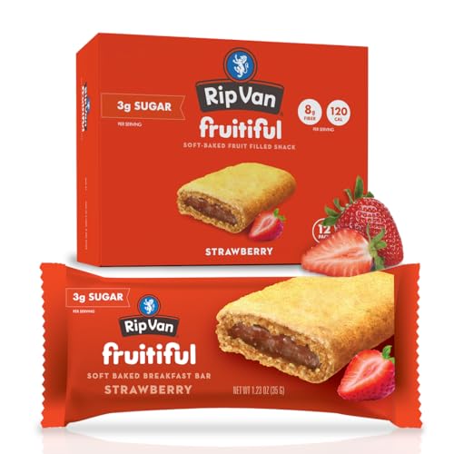 Rip Van Fruitiful Strawberry Breakfast Bars, 12 x 1.24oz