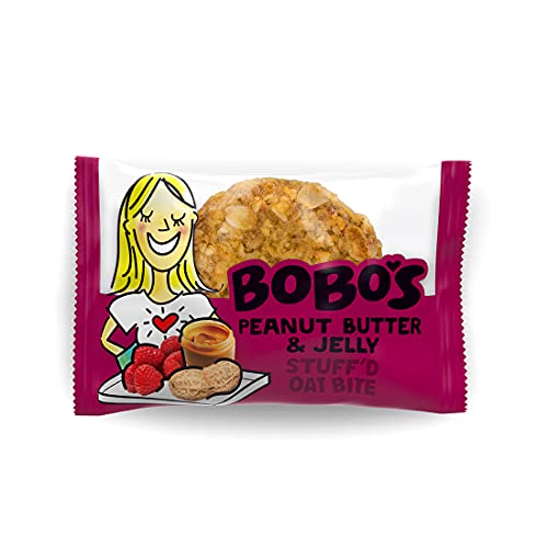 Bobo's Peanut Butter & Jelly Stuff'd Oat Bites, 30 Pack