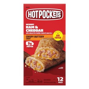 Hot Pockets Hickory Ham Cheddar Sandwiches, 12 Count