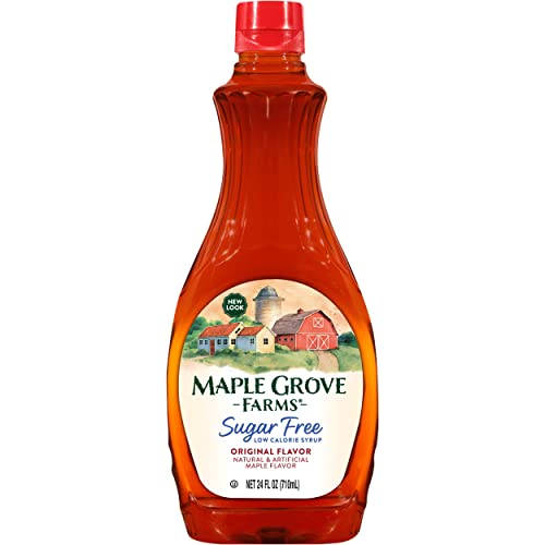 Maple Grove Farms Sugar Free Syrup, 24 Ounce