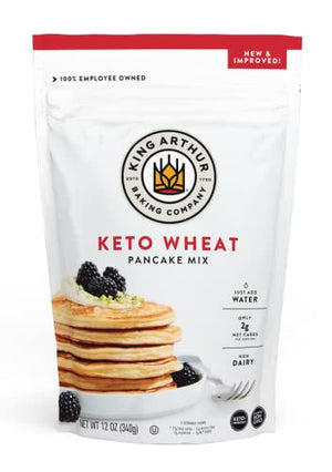 King Arthur Keto Wheat Pancake Mix, 12 Oz