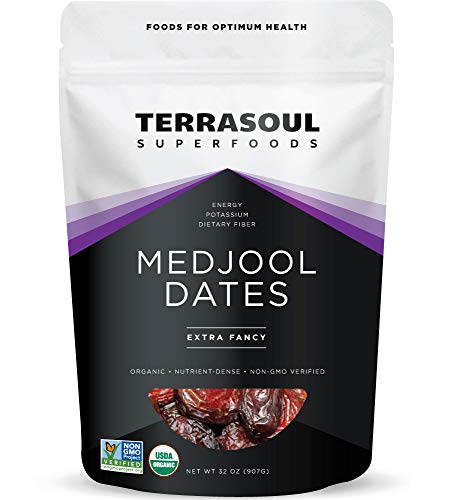 Terrasoul Superfoods Organic Medjool Dates, 2 Lbs