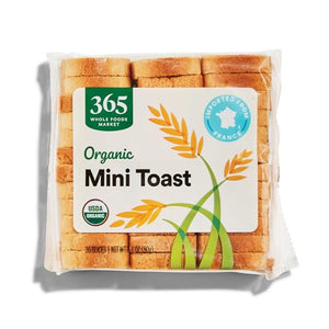 365 Mini Organic Toasts, 2.8 Ounce