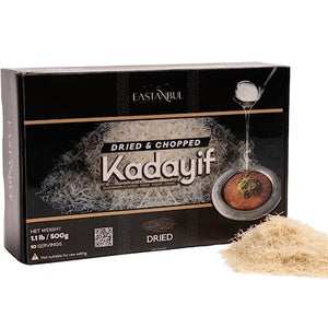 Eastanbul Dried & Chopped Kataifi Shredded Fillo Dough, 500g