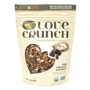 Love Crunch Organic Dark Chocolate & Coconut Granola, 11.5 oz