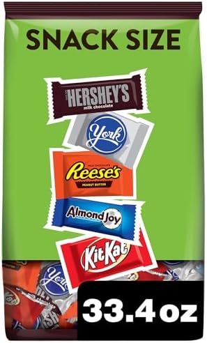 Hershey Assorted Chocolate Flavored Snack Size, 33.43 oz