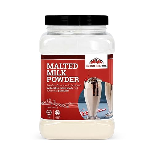 Hoosier Hill Malted Milk Powder, 1.5 Lb