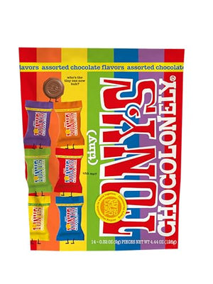 Tony's Chocolonely Assorted Milk Chocolate Pieces - 4.44 OZ