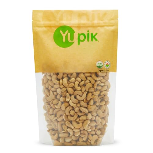 Yupik Nuts Organic Raw Cashews, 2.2 lb