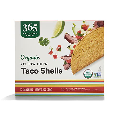 365 by Whole Foods Market Organic Yellow Taco Shells, 5.5 oz