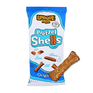 Unique Snacks Original Pretzel Shells, 10 Oz, 3 Pack