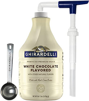 Ghirardelli White Chocolate Sauce, 87.3 oz