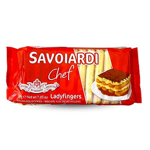 CHIOSTRO Savoiardi Lady Finger Biscuits, 7.05 oz