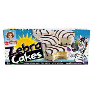 Little Debbie Zebra Cakes, 10 Twin-Wrapped Cakes, 13.0 OZ