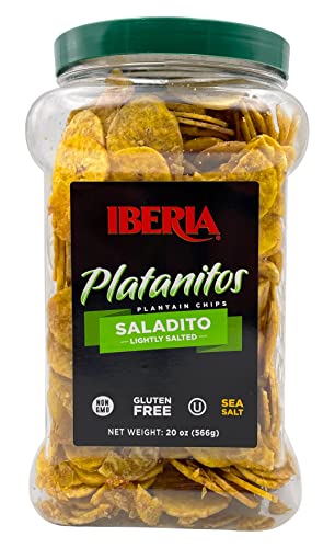 Iberia Lightly Salted Plantain Chips, 20 Oz.