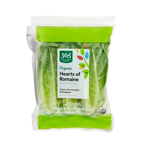 Organic Romaine Hearts, 3 Ct