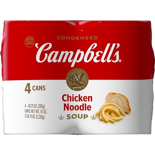 Campbell's Condensed Chicken Noodle Soup, 10.75 Oz (4 Pack)