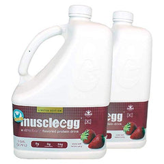 Strawberry MuscleEgg Liquid Egg Whites, 2 Gallons