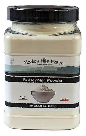 Buttermilk Powder by Medley Hills Farm, 1.25 lbs