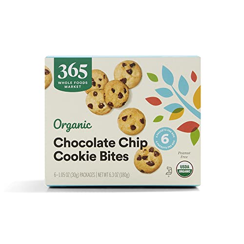 365 by Whole Foods Market, Organic Chocolate Chip Cookie Bites, 6.3 oz