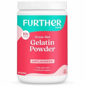 Further Food Premium Gelatin Powder, Grass-Fed, 15.87 Oz